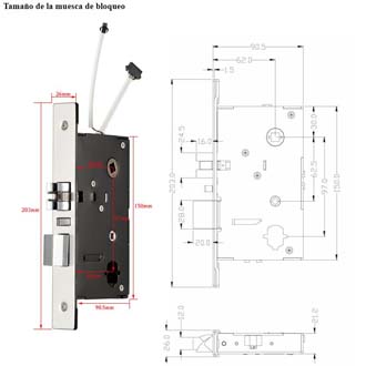 Cerradura electrónica para hoteles